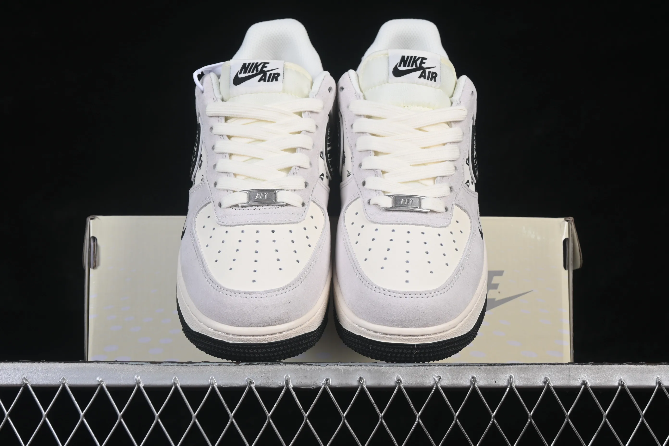 All categories Nk Air Force 1 Air Force series Nk Air Force 1 Low Air Force low-top Nike Air Force 1'07 Low Mi Heizhuba leather Air Force 1 low-top casual sneakers JP8028-068